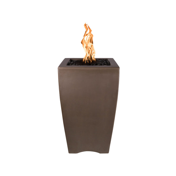 TOP Fires by The Outdoor Plus Baston Concrete Fire Pillar 20" with Access Door