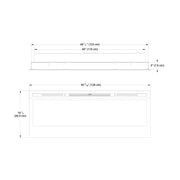 Dimplex Prism 50-In Electric Fireplace