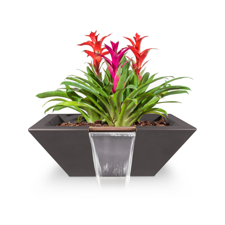 TOP Fires by The Outdoor Plus Maya Concrete Planter & Water Bowl 36"