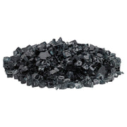 American Fire Glass 1/2" Black Fire Glass - Fire Pit Oasis