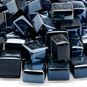 American Fire Glass 1/2" Black Luster Fire Glass 2.0 | 10 lbs - Fire Pit Oasis