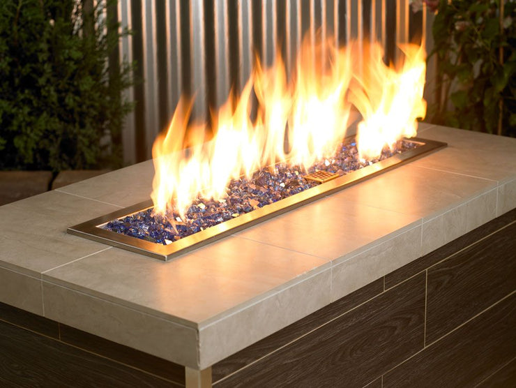 American Fire Glass 1/2" Cobalt Reflective | 10 lbs - Fire Pit Oasis