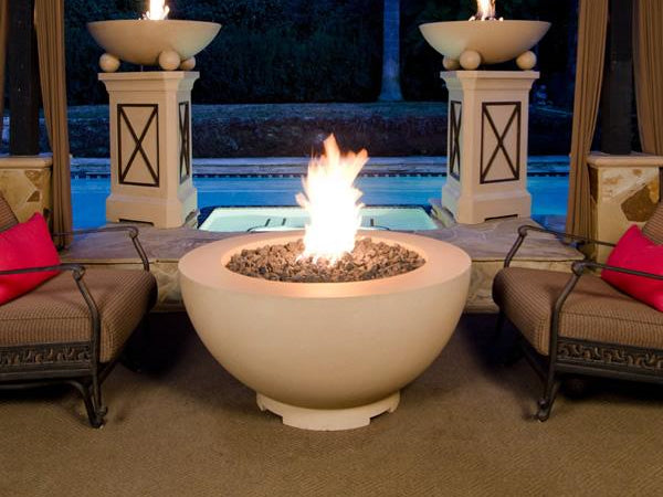 American Fyre Designs 48" Fire Bowl - Fire Pit Oasis