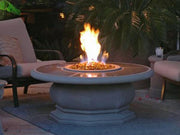 American Fyre Designs Chat Height Octagon Firetable with Granite Inset - Fire Pit Oasis