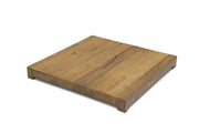 American Fyre Designs Concrete Cover 8125 Model - Reclaimed Wood Finish - Fire Pit Oasis