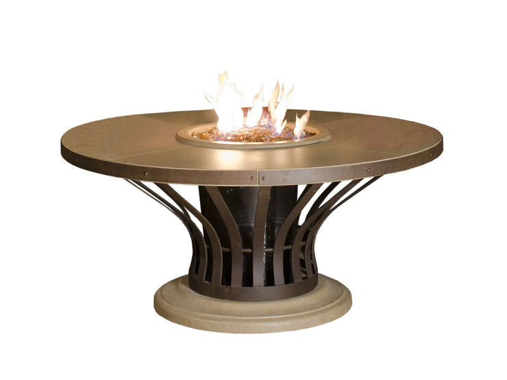 American Fyre Designs Fiesta Fire Table - Fire Pit Oasis