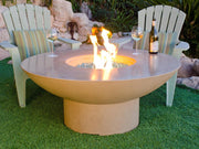 American Fyre Designs Lotus Fire Table - Fire Pit Oasis