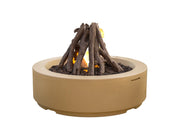 American Fyre Designs Louvre Round Fire Pit 48" - Fire Pit Oasis