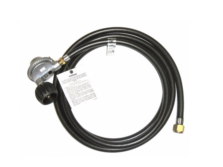 American Fyre Designs Propane 10 ft. Extension Hose with Elbow Fitting - Fire Pit Oasis