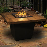 American Fyre Designs Reclaimed Wood Cosmopolitan Square - Fire Pit Oasis