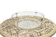 American Fyre Designs Round Wind Guard - Fire Pit Oasis