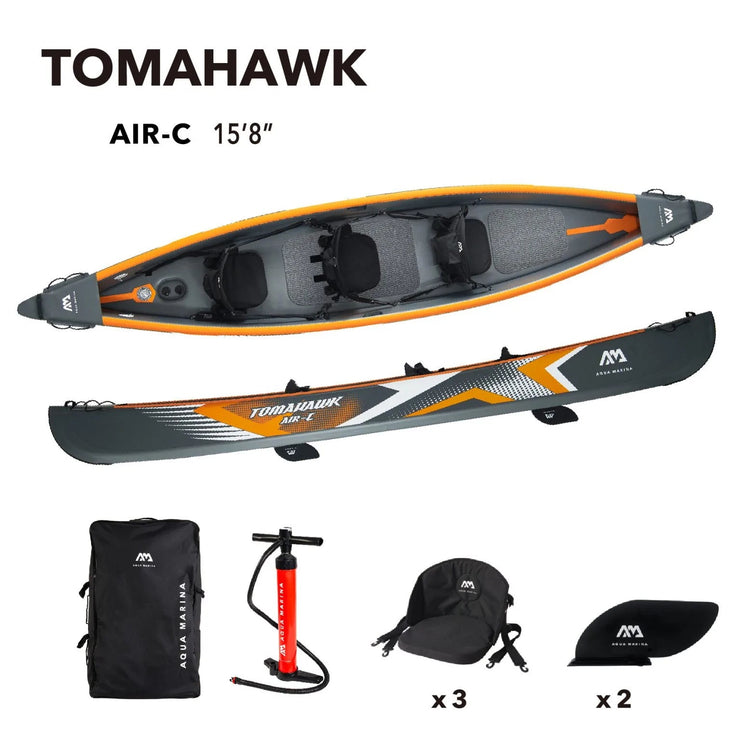 Aqua Marina TOMAHAWK AIR-C 15'8" - Fire Pit Oasis