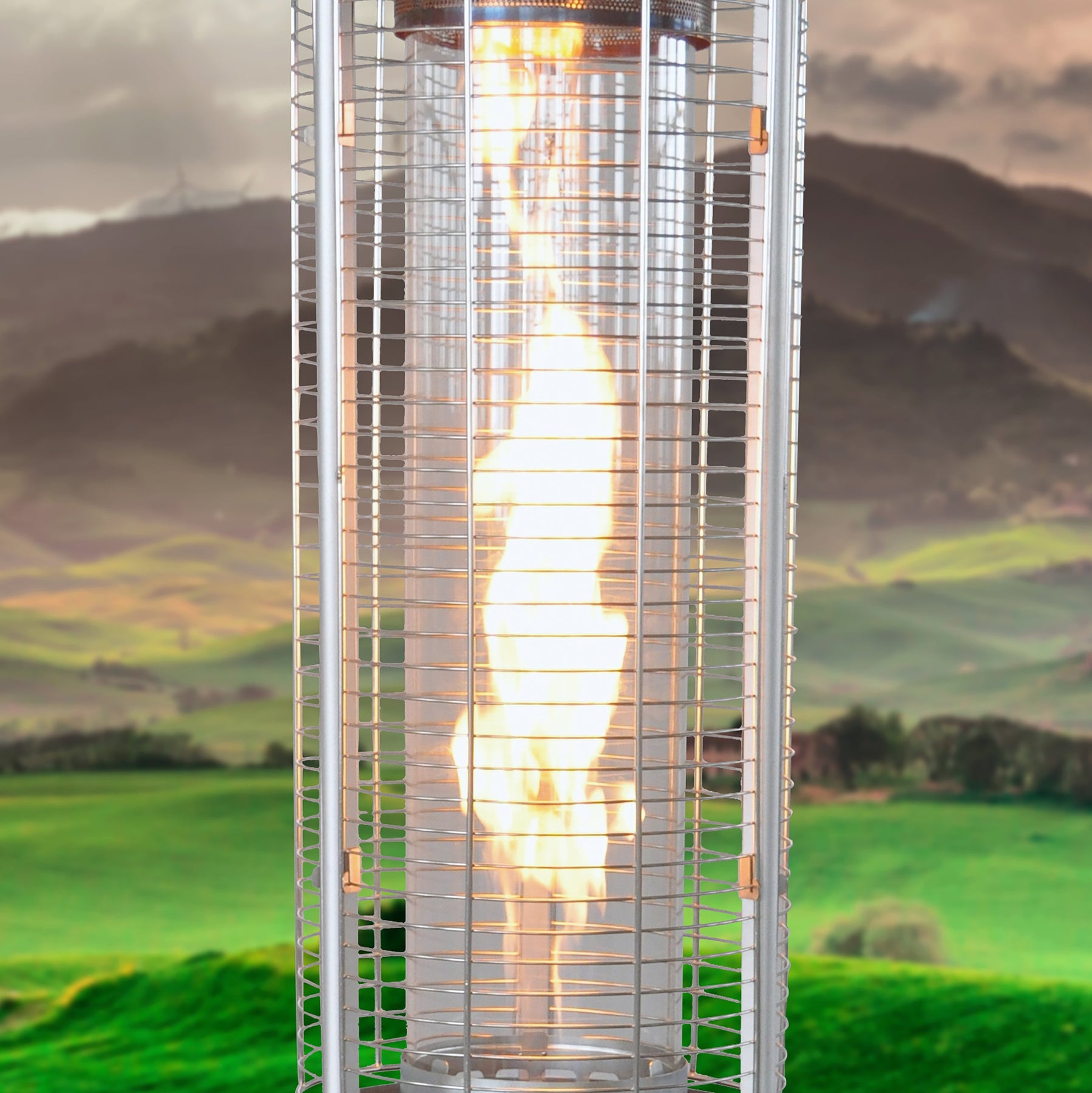 Bond Rapid Induction Patio Heater 46,000 BTU Fire Pit Oasis