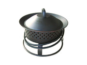 Bond Aurora Steel Gas Firebowl - Fire Pit Oasis