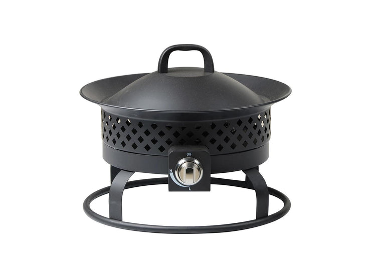 Bond Aurora Steel Gas Firebowl - Fire Pit Oasis