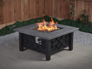 Bond Marbella Gas Fire Table - Fire Pit Oasis