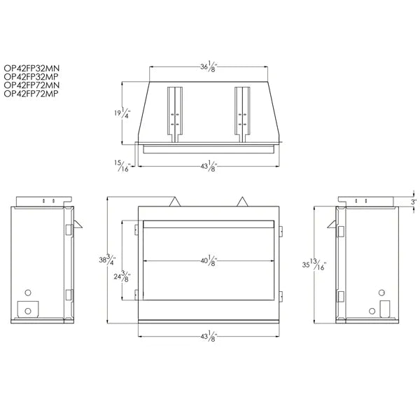 Carol Rose Traditional Gas Outdoor Fireplace - Fire Pit Oasis
