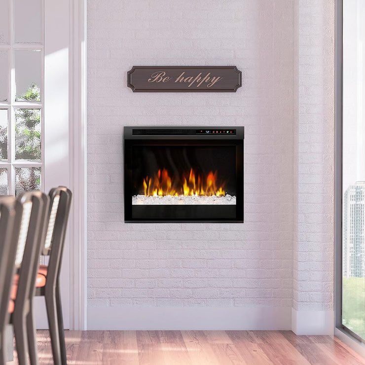Dimplex 23-In Multi-Fire XHD Contemporary Plug-In Electric Fireplace Insert - Fire Pit Oasis