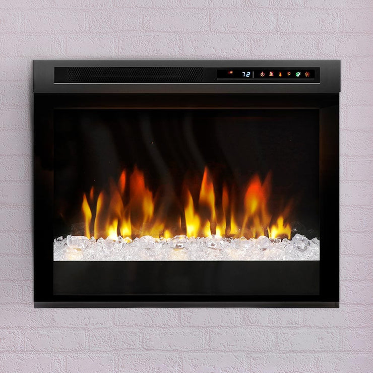 Dimplex 23-In Multi-Fire XHD Contemporary Plug-In Electric Fireplace Insert - Fire Pit Oasis