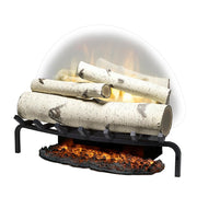 Dimplex 25-in Revillusion Birch Electric Fireplace Log Set w/ Ashmat - Fire Pit Oasis
