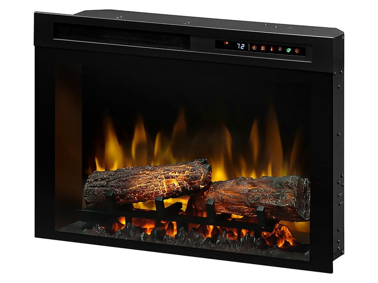 Dimplex 26-in Multi-Fire XHD Pro Plug-In Electric Fireplace with Logs - Fire Pit Oasis