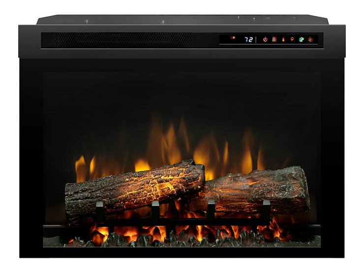 Dimplex 26-in Multi-Fire XHD Pro Plug-In Electric Fireplace with Logs - Fire Pit Oasis