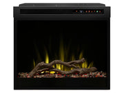 Dimplex 28-in Multi-Fire XHD Pro Plug-In Electric Fireplace with Acrylic Ice & Driftwood - Fire Pit Oasis