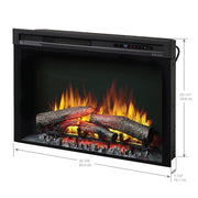 Dimplex 33-In Multi-Fire XHD Electric Fireplace Insert - Fire Pit Oasis