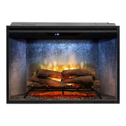 Dimplex 36 Inch Revillusion Built-In Electric Fireplace w/ Weathered Concrete - Fire Pit Oasis