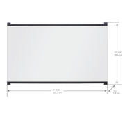Dimplex 45-Inch Single Pane Glass Door (Firebox NOT included) - Fire Pit Oasis
