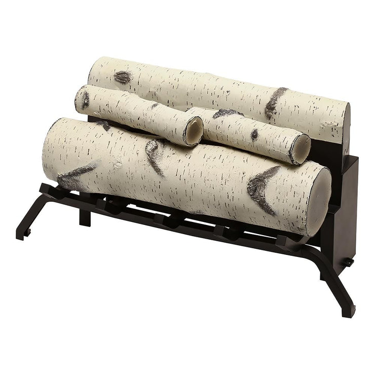 Dimplex Birch Log Set Accessory for Revillusion 30-in Firebox - Fire Pit Oasis