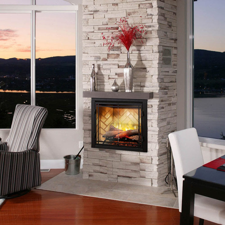 Dimplex Double Glass Door for 42 Inch Revillusion Fireplace - Fire Pit Oasis