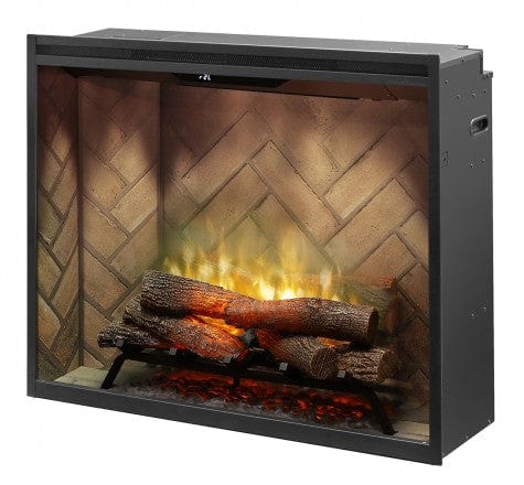 Dimplex Front Glass Panel for 36 Inch Portrait Revillusion Fireplace - Fire Pit Oasis