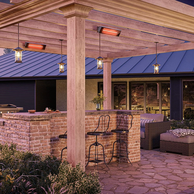 Dimplex Indoor/Outdoor Electric Infrared Patio Heater 120V/1500W - Fire Pit Oasis