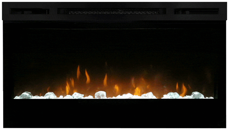 Dimplex Prism 34-In Electric Fireplace – Fire Pit Oasis