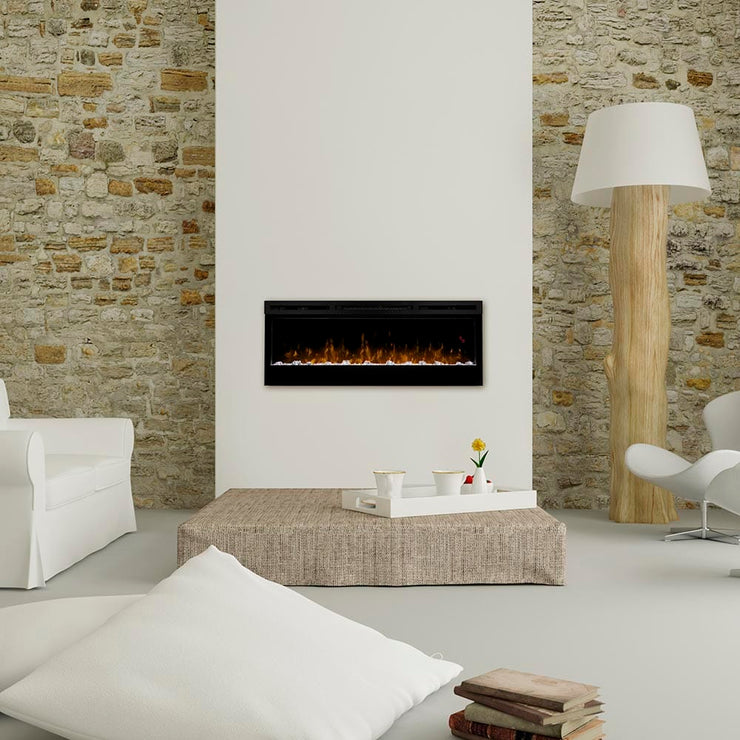 Dimplex Prism 50-In Electric Fireplace w/ Driftwood Log Set - Fire Pit Oasis