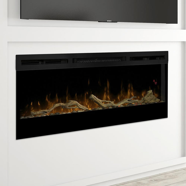 Dimplex Prism 50-In Electric Fireplace w/ Driftwood Log Set - Fire Pit Oasis