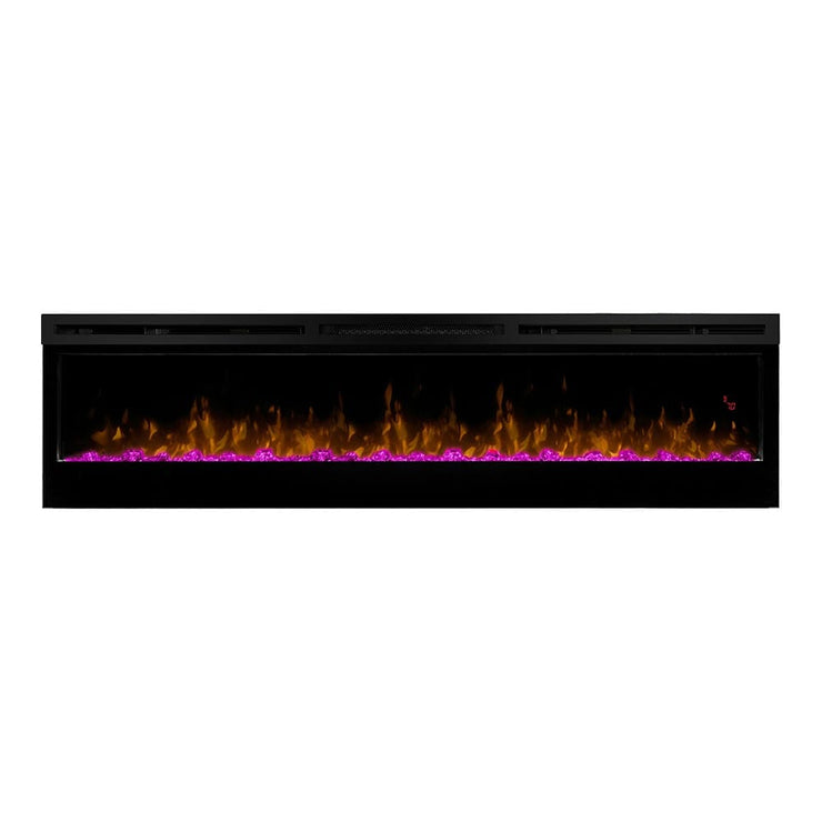 Dimplex Prism 74-In Electric Fireplace w/ Driftwood Log Set - Fire Pit Oasis