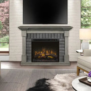 Dimplex Royce Electric Fireplace Mantel With Logs - Fire Pit Oasis
