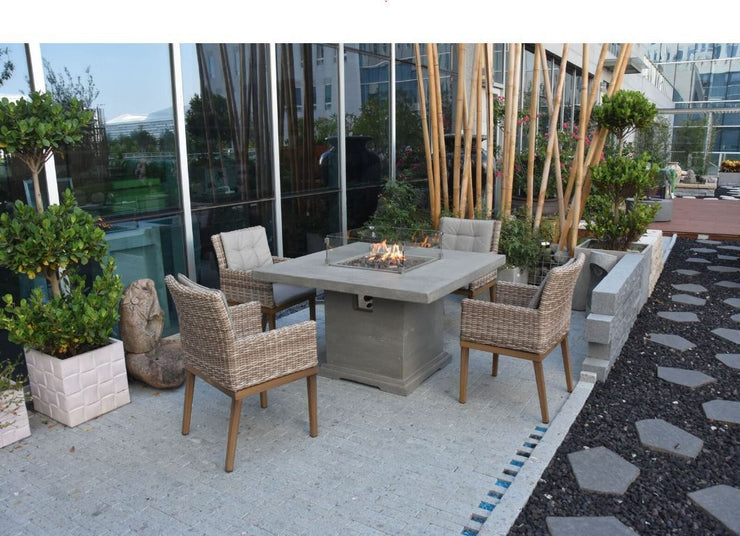 Elementi Birmingham Dining Table - Fire Pit Oasis