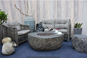 Elementi Boulder Fire Table - Fire Pit Oasis