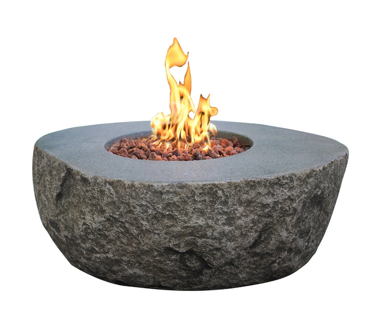 Elementi Boulder Fire Table - Fire Pit Oasis