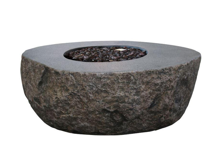 Elementi Boulder Fire Table - Fire Pit Oasis