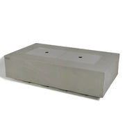 Elementi Plus Meteora Rectangular Concrete Fire Pit Table - Fire Pit Oasis
