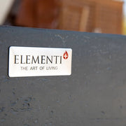 Elementi Plus Positano Rectangular Concrete Fire Pit Table - Fire Pit Oasis