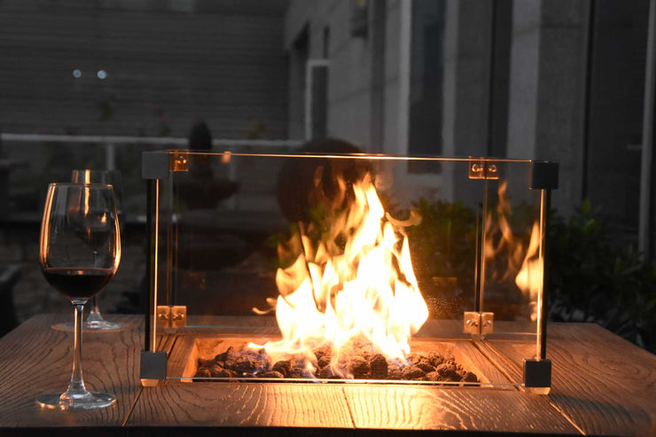 Elementi Rova Bar Table - Fire Pit Oasis