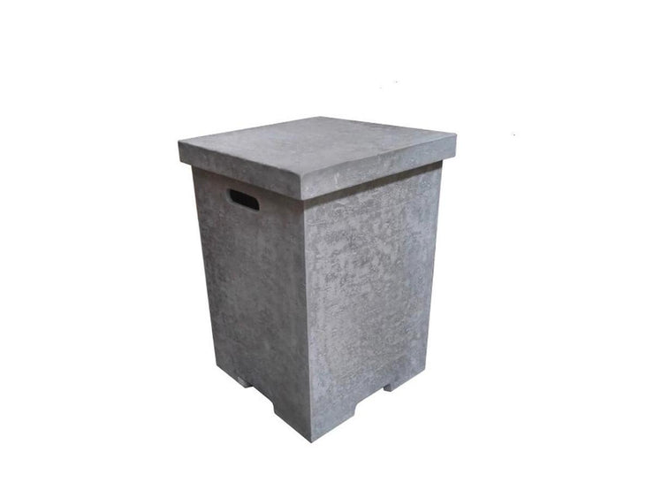 Elementi Square Tank Cover - Fire Pit Oasis