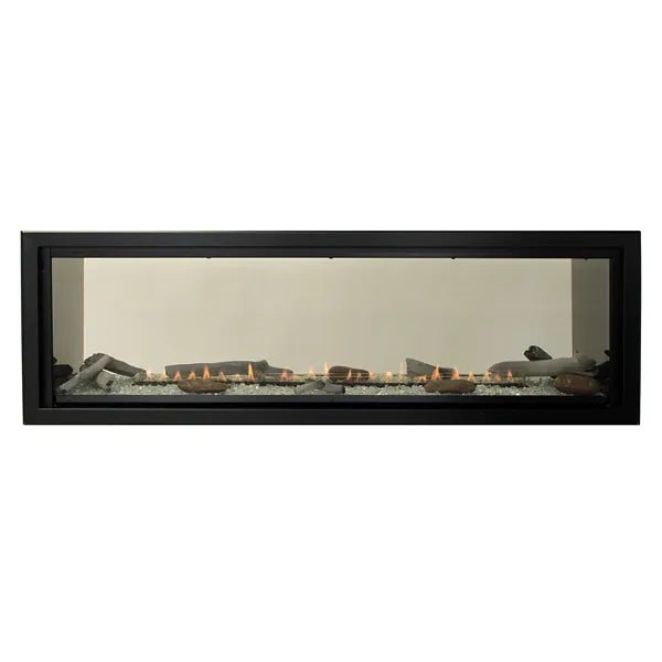Empire Boulevard Ventless See-Through Gas Fireplace - 48" - Fire Pit Oasis