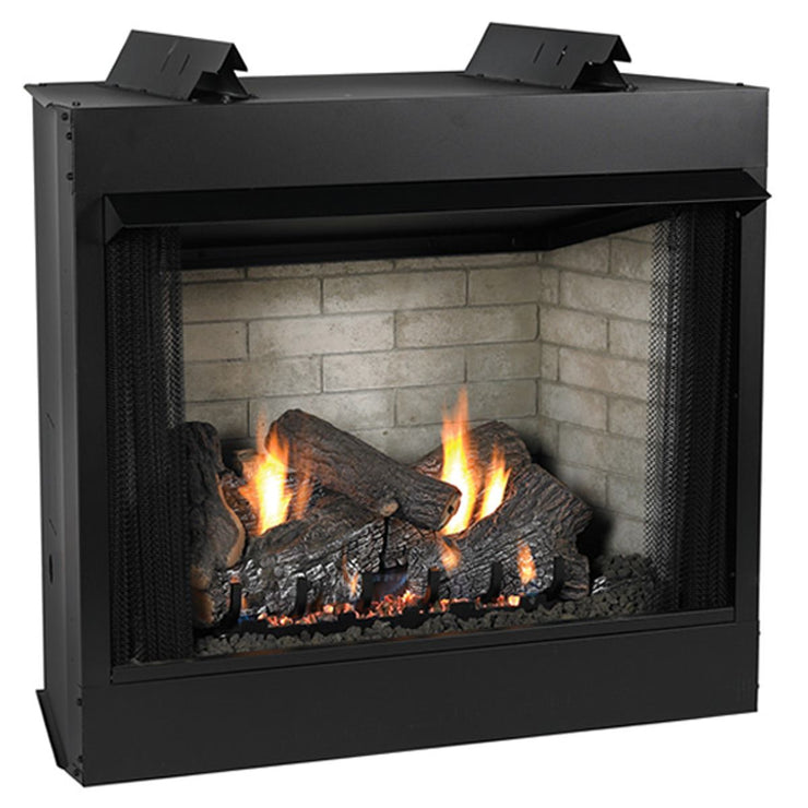 Empire Breckenridge Deluxe Ventless Firebox Black - Fire Pit Oasis