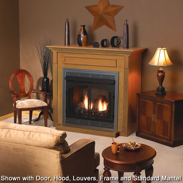 Empire Breckenridge Premium Ventless Louvered Firebox - Fire Pit Oasis